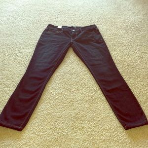 Express low/rise jeans